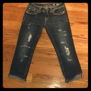 Miss me crops Jean pants